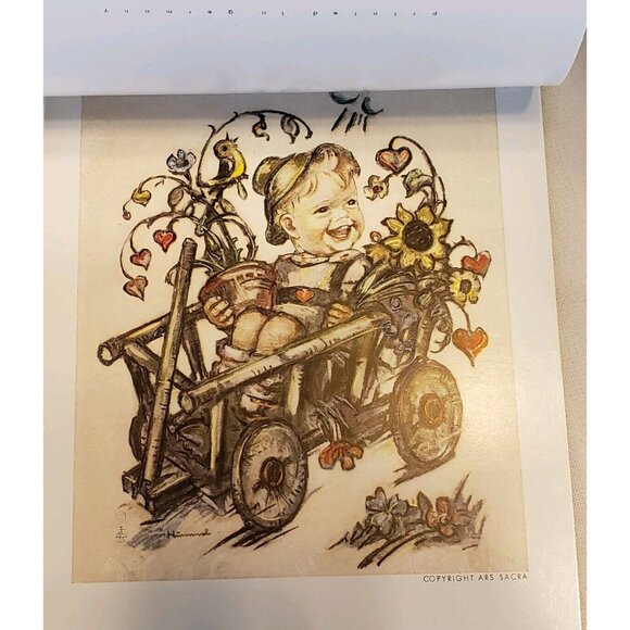 1959 2026 Hummel Calendar Postcard Print Germany Glossy Full Color 12 Month - Picture 8 of 12